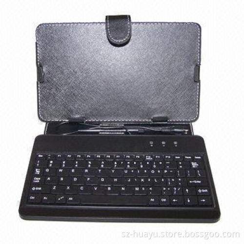 7-inch Universal Black Tablet PC Keyboard Case